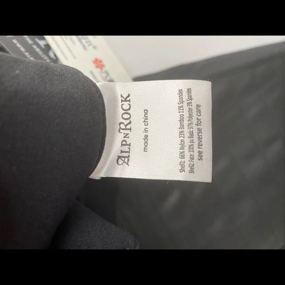 NWT Alp N Rock Sloan Leather Moto Leggings Pants $258 Black - Picture 16 of 16